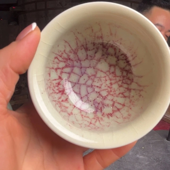 牛家钧窑牛自恒老师钧瓷杯