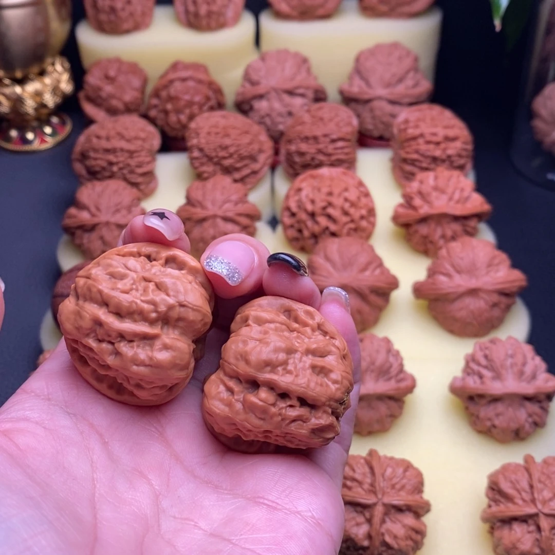 把件文玩核桃小*小肉蛙35尺