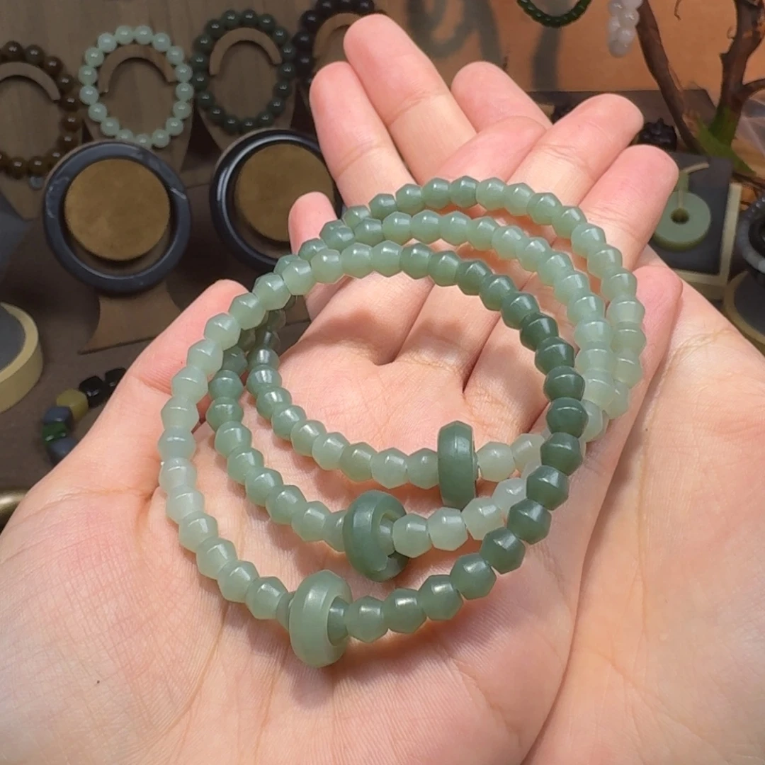 和田玉未镶嵌颈饰拍一发一多样性发货