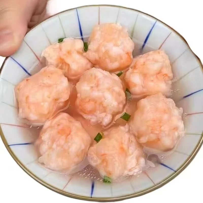 友渔一口鲜虾滑 肉质鲜嫩 新鲜虾滑 火锅食材 颗粒饱满100g