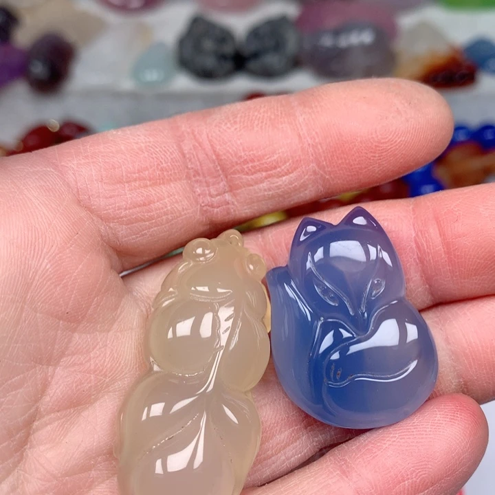 玛瑙/玉髓颈饰未镶嵌芯*