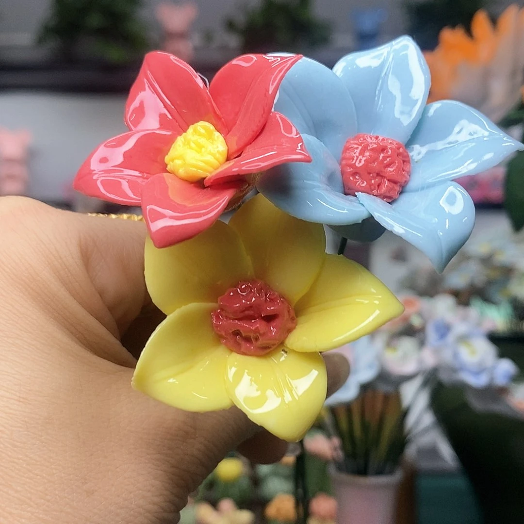 手工制作工艺品三朵