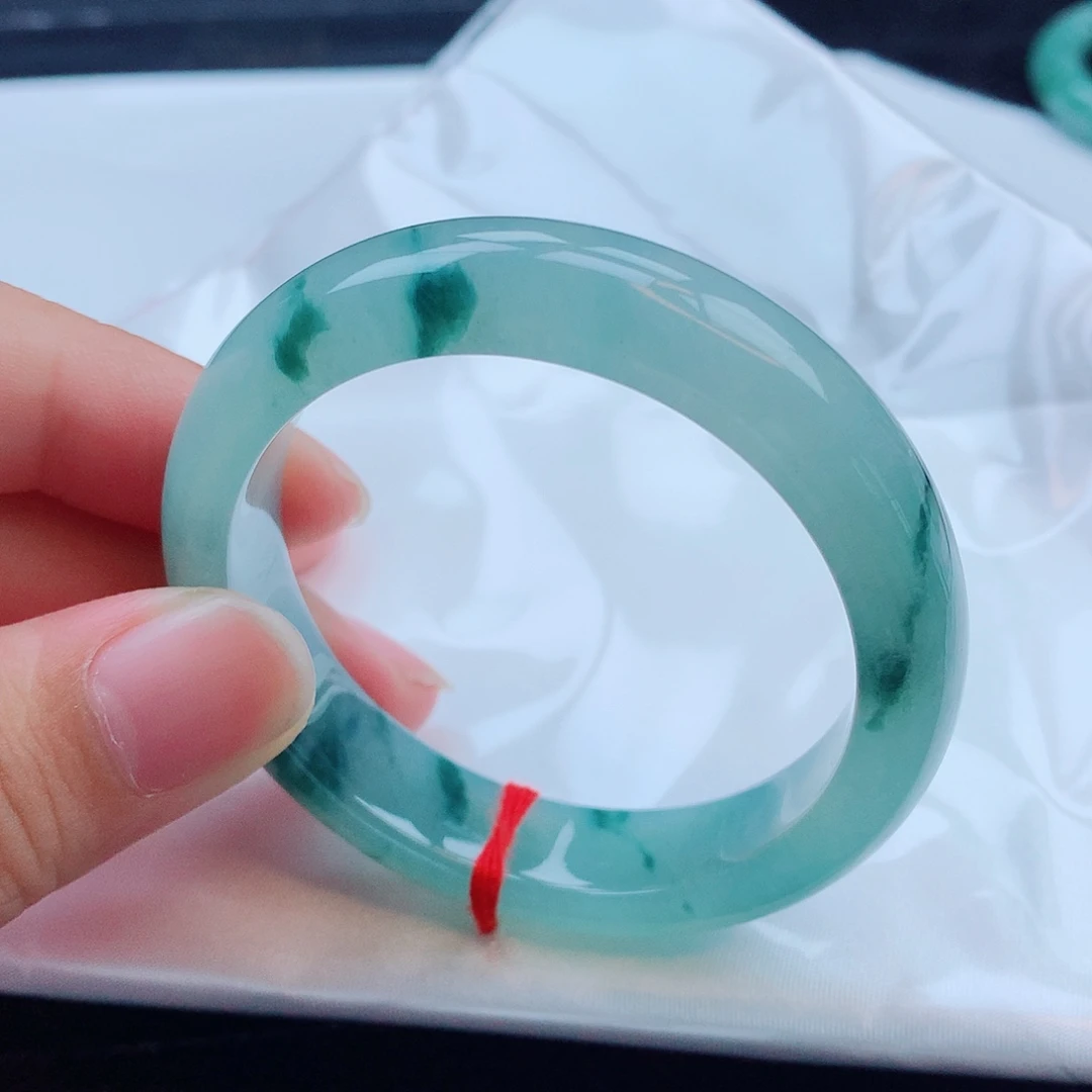 未镶嵌手镯翡翠天然缅甸翡翠A货手镯