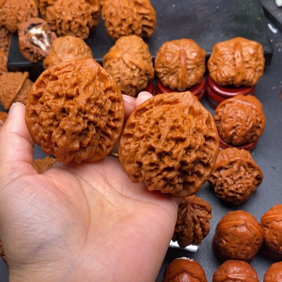 我****把件文玩核桃官帽