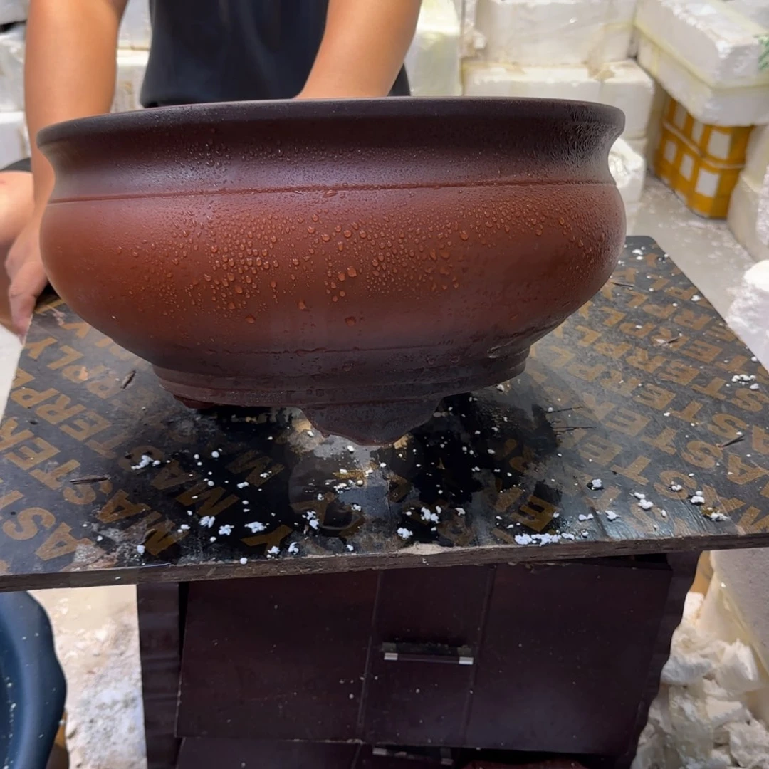 紫砂花盆口径30.15口径