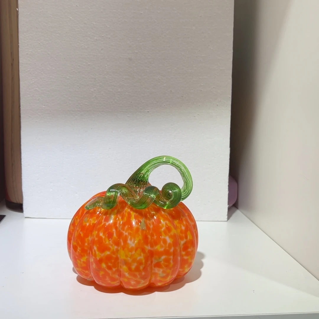 琉璃纯手工制作工艺品高12，直径14