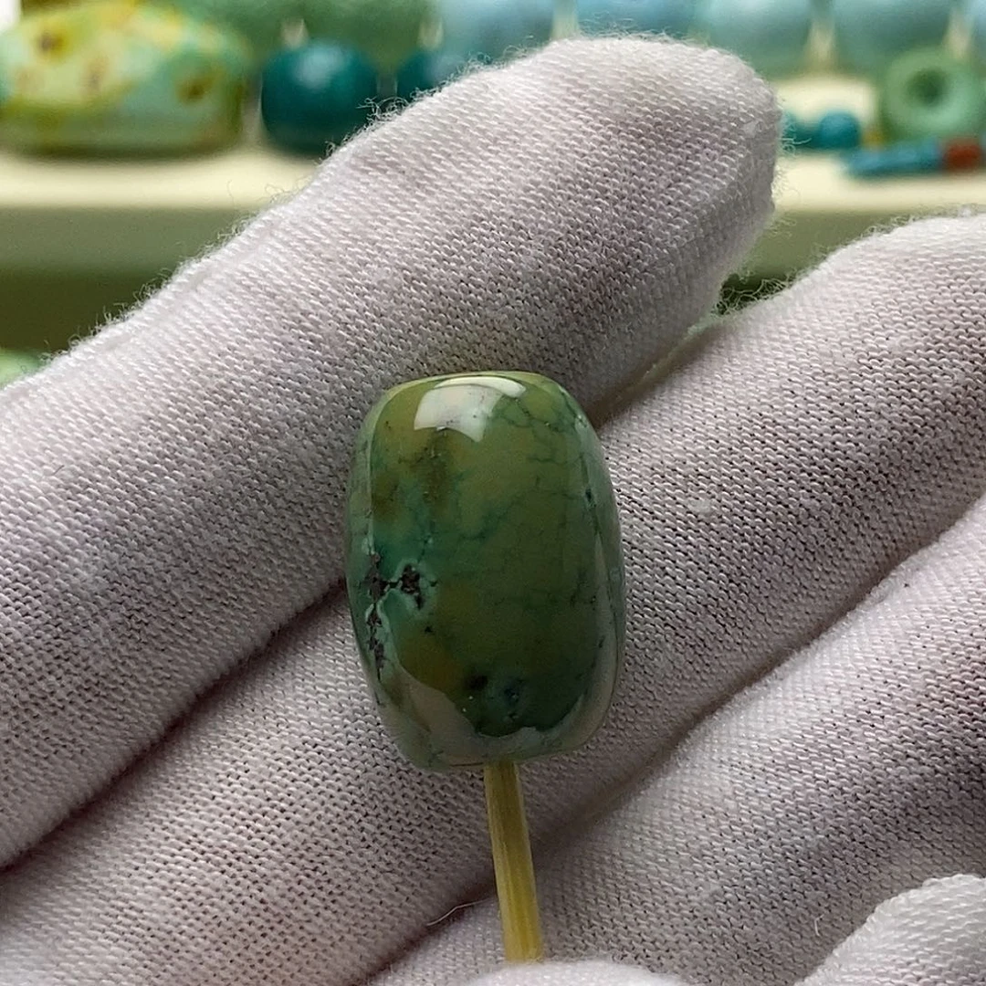 绿松石未镶嵌原矿绿松石卡14