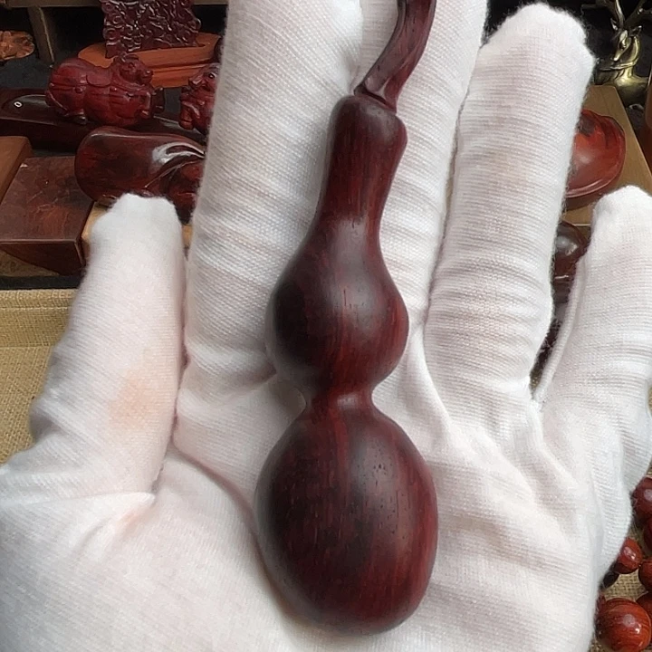 木质类檀香紫檀老料蚂蚁肚葫芦