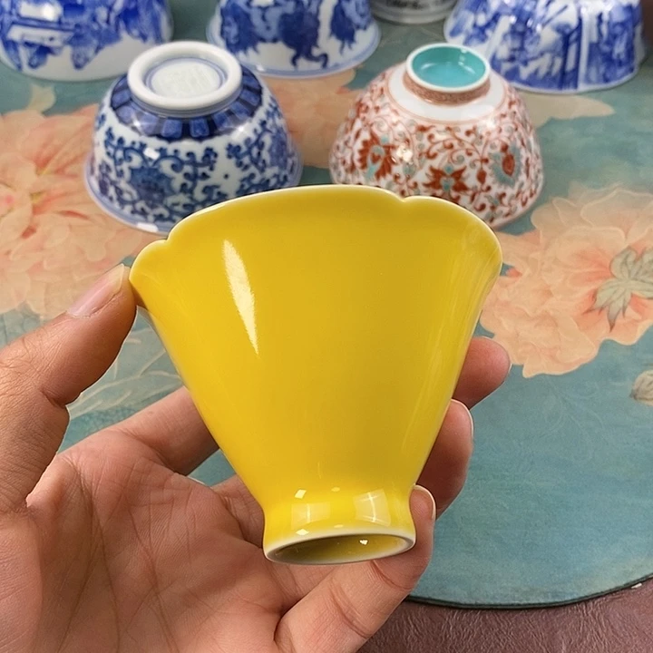 杯H****姐现代景德镇全手工全手绘茶具1688888微瑕