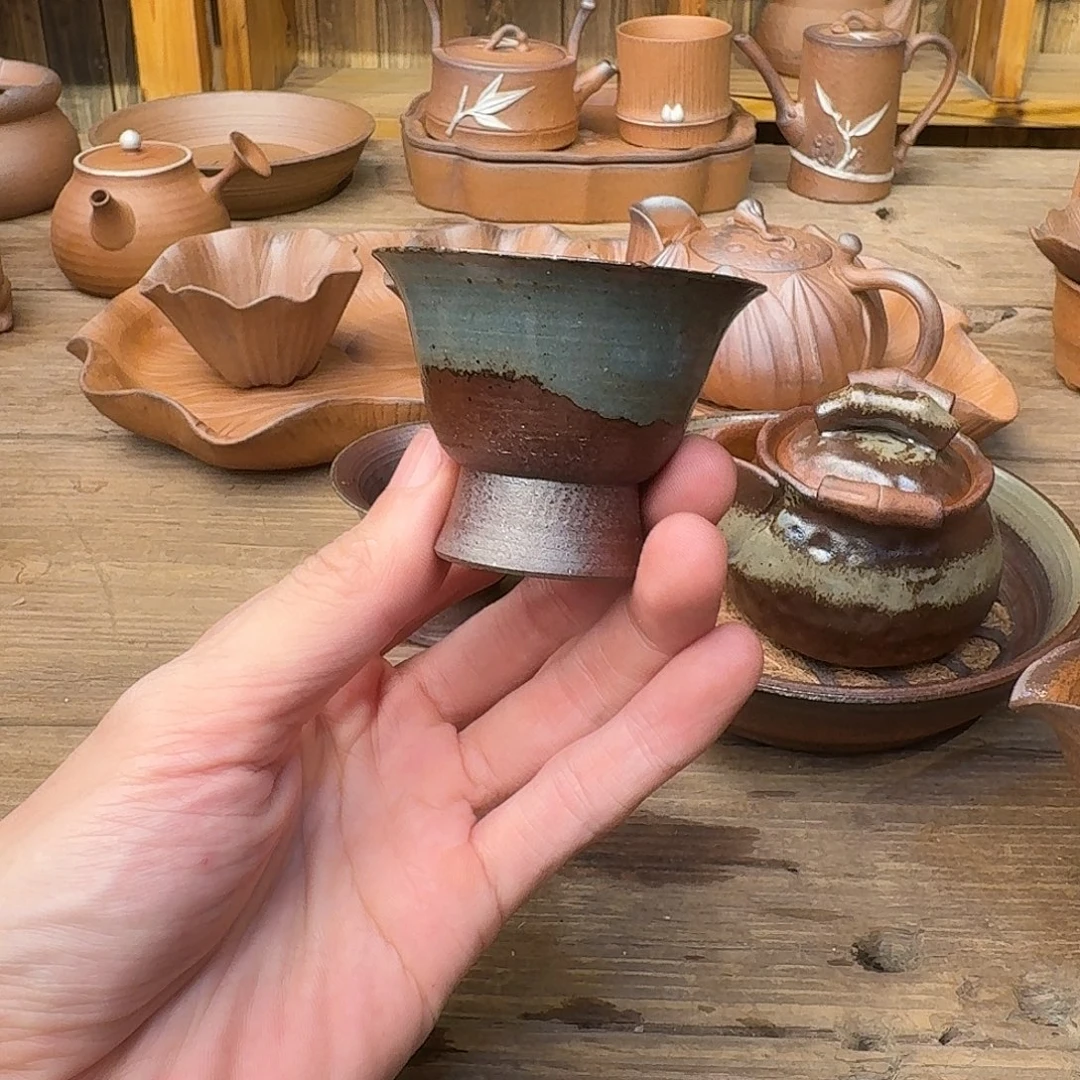原矿老岩泥茶器系列