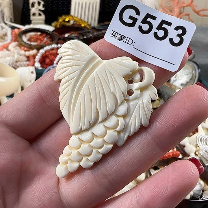 琉璃纯铜合金高级白胸针