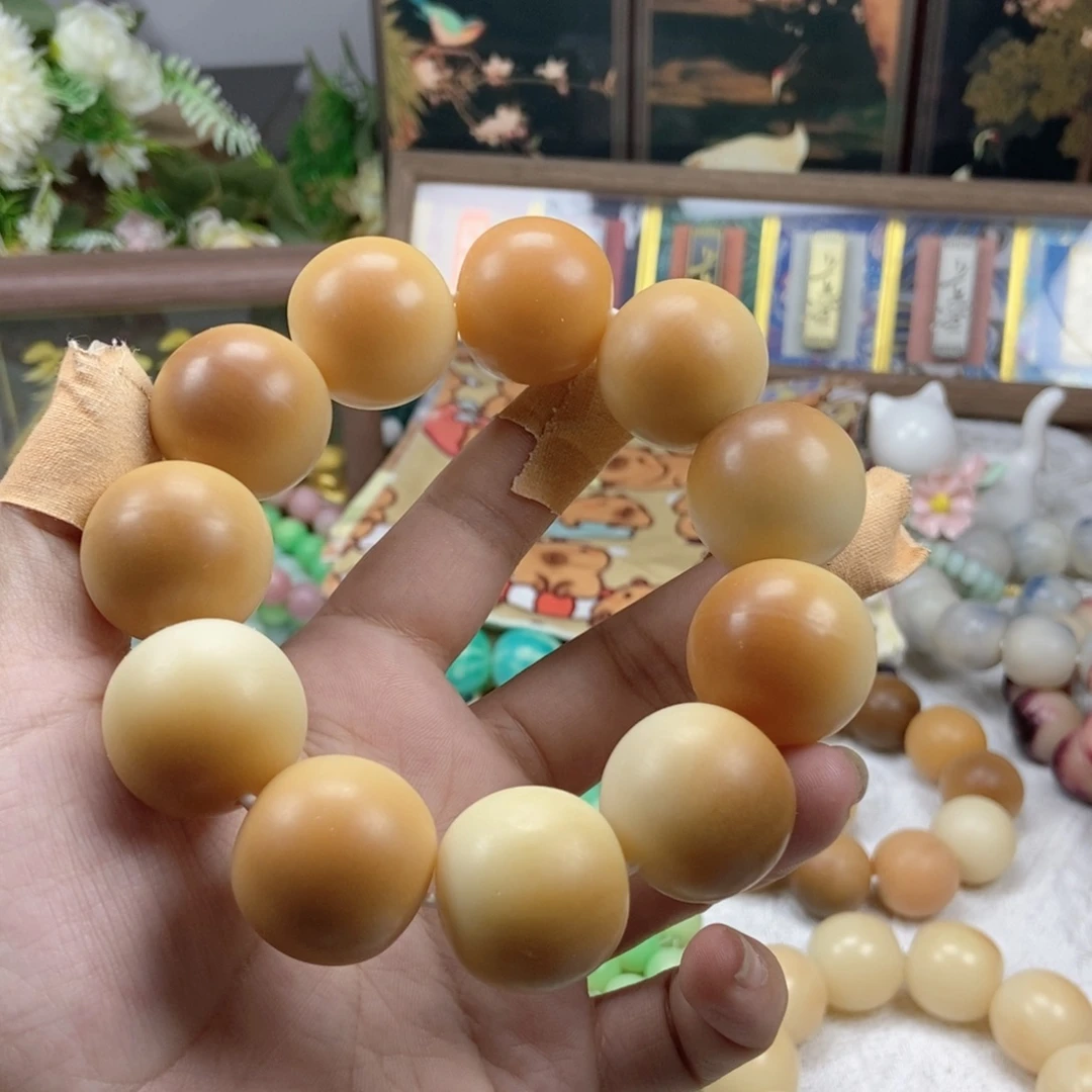 菩提根/象牙果手串卡25 原生态