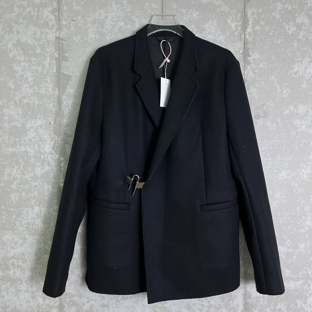 未使用 Givenchy/纪梵希 52*1/U-Lock  纯色羊毛西装外套/11614