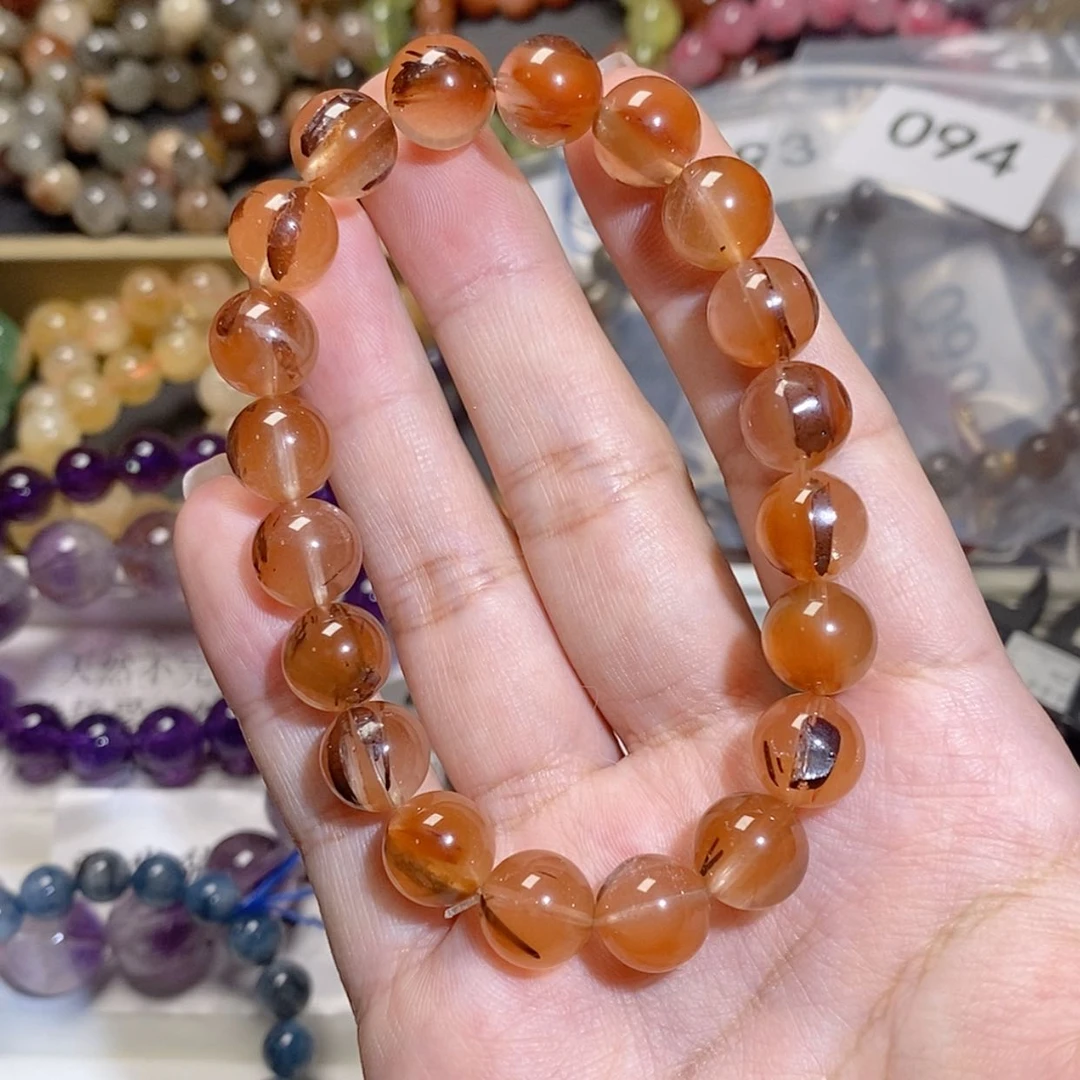 【闪购商品】水晶手链未镶嵌兔毛钛095