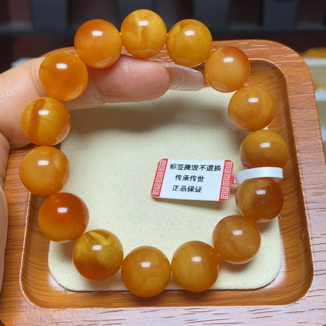 【闪购商品】未镶嵌蜜蜡手链手串