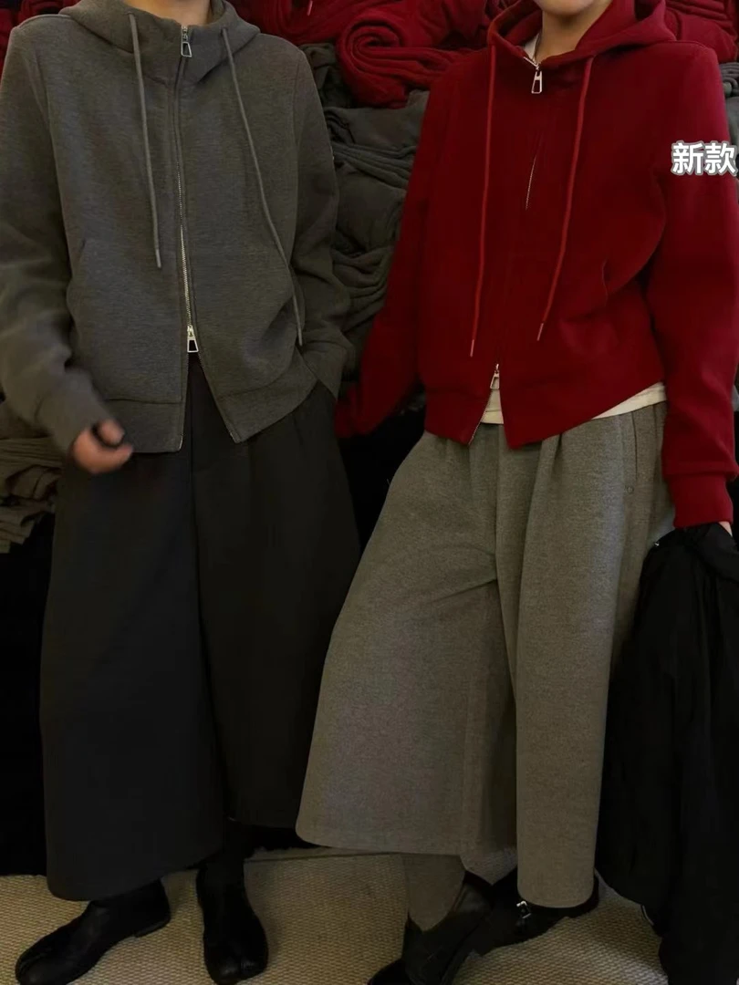帽衫～双拉链·外套～衣长约57左右389