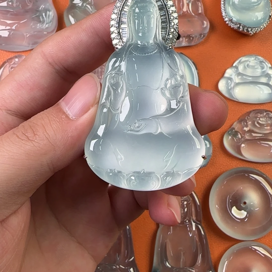 定制翡翠未镶嵌天然