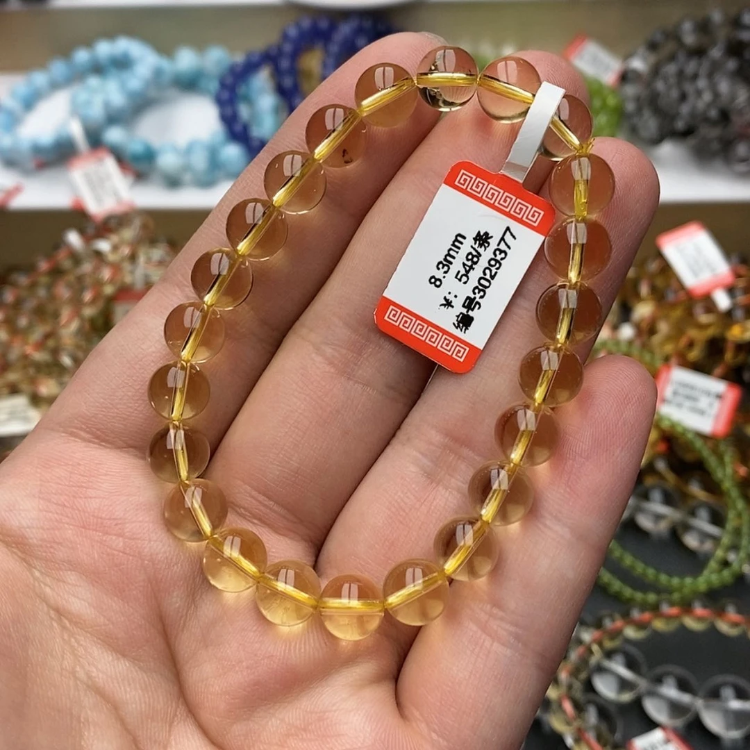 【闪购商品】黄晶手链未镶嵌黄水晶