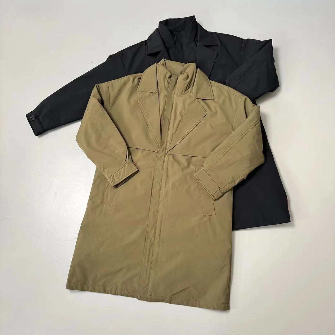 和一合集冬季新款男生保暖加厚白鸭高品质立领长款休闲百搭羽绒服