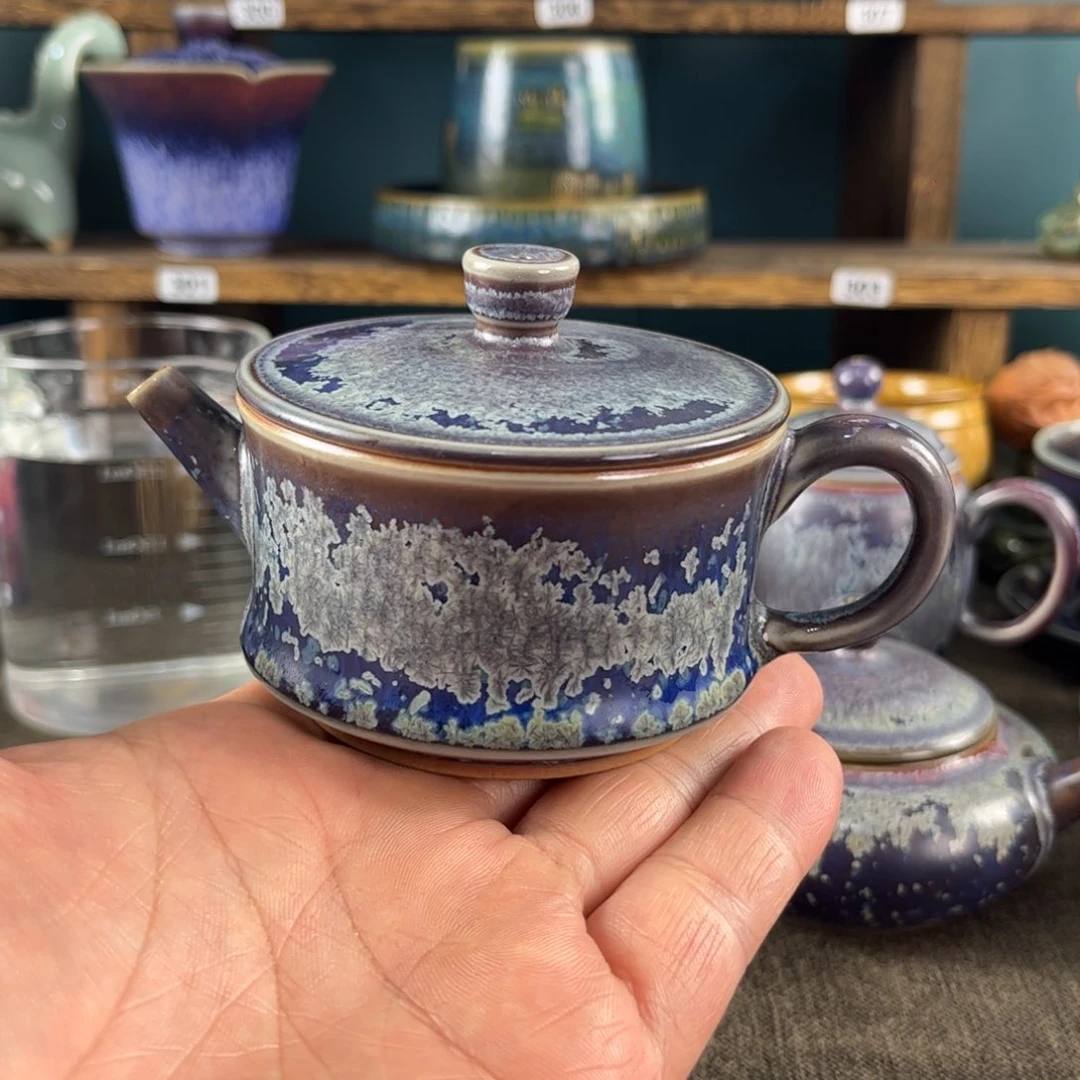 壶深****n神垕钧瓷原矿釉发色