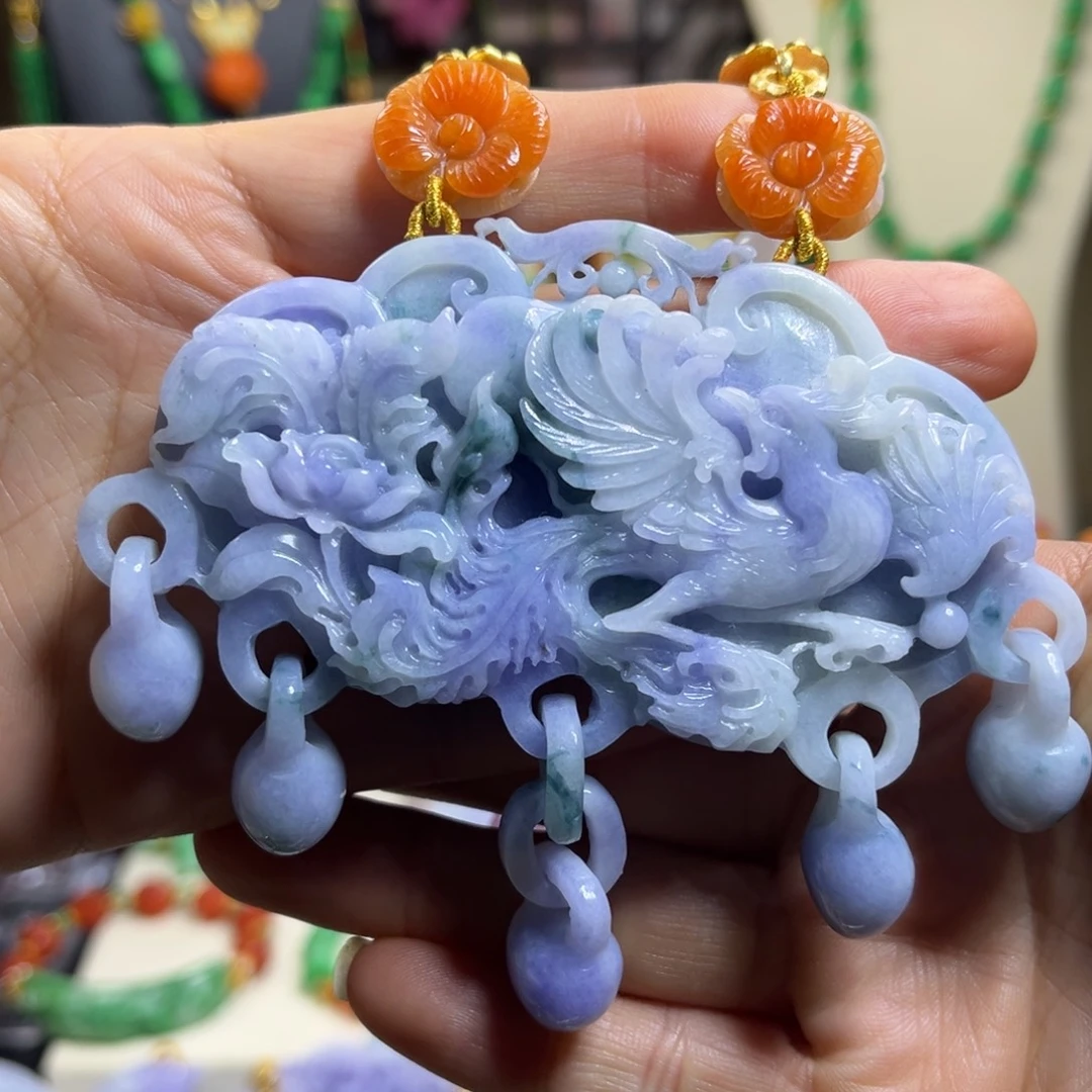 翡翠未镶嵌颈饰天然翡翠