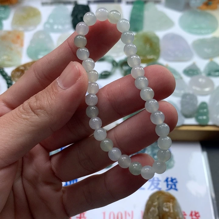 翡翠未镶嵌手链翡翠