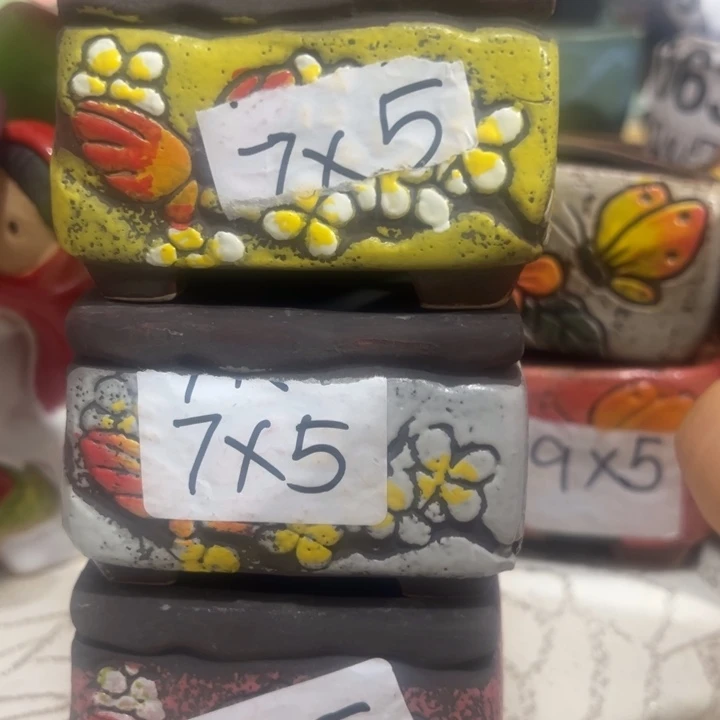 多肉花盆满15包邮