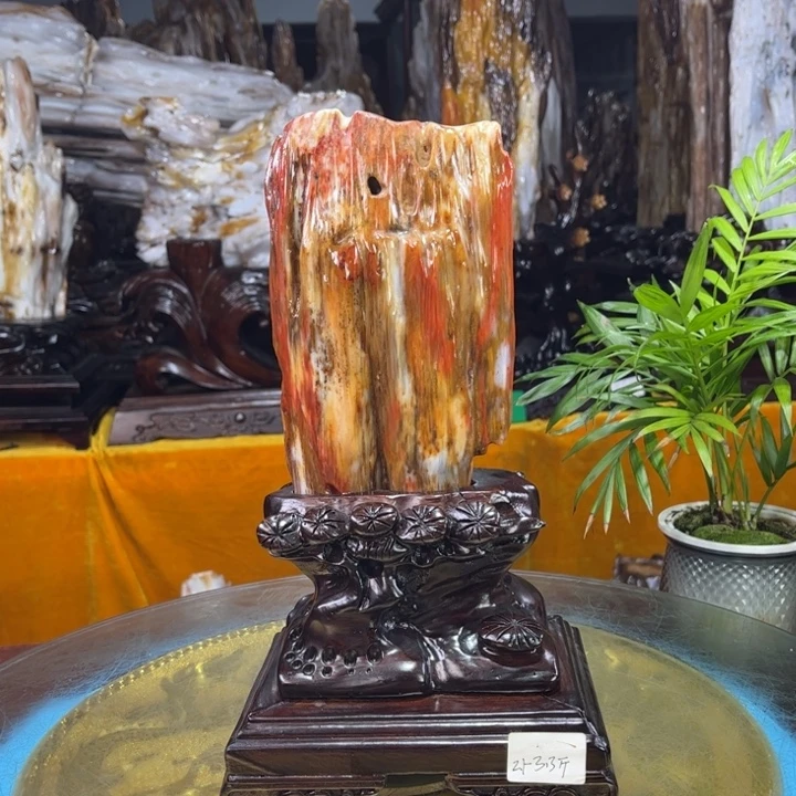 石材树化摆件家居饰品