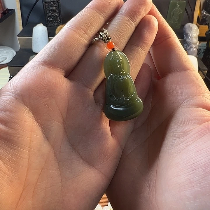 和田玉未镶嵌项链