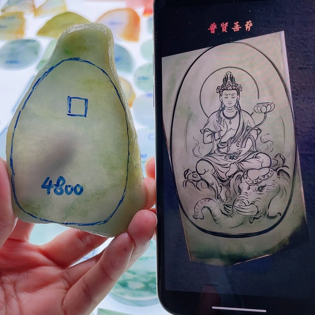 定制翡翠未镶嵌天然