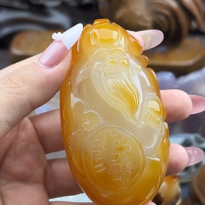 关***冒玛瑙未镶嵌手饰玛瑙