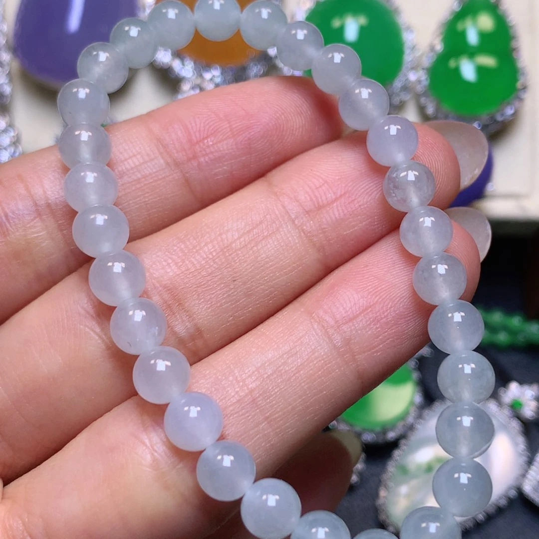 未镶嵌手串翡翠翡翠