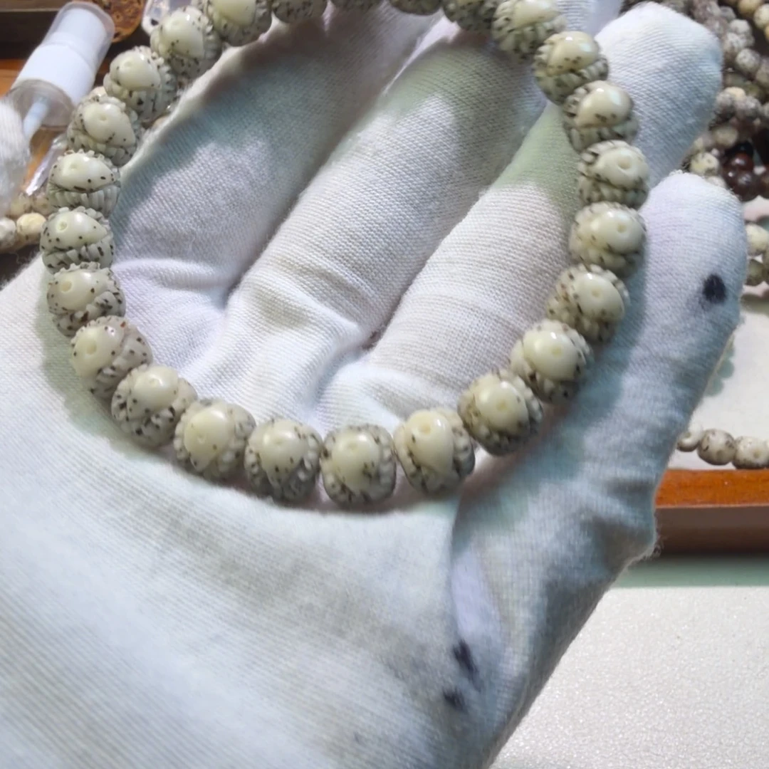 橄榄核手串/手链9×8机械凤眼 18号