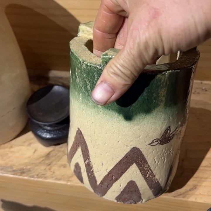 陶瓷中古工艺品摆件