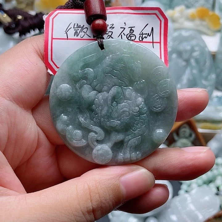 吊坠(不含链)未镶嵌翡翠1