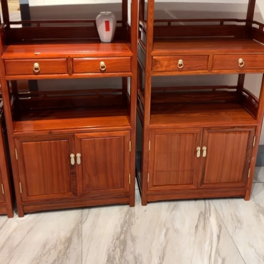 紫檀木类家具王*126层架一对