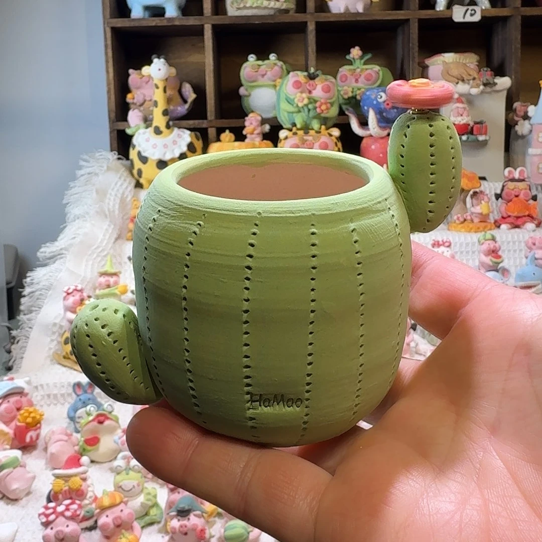 厂家直销手工花盆摆件