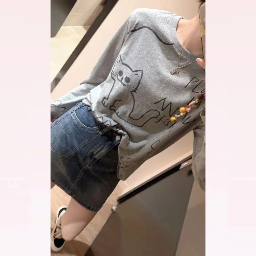 春苗女装      欧小猫防晒衣     春夏季休闲时尚圆领舒适