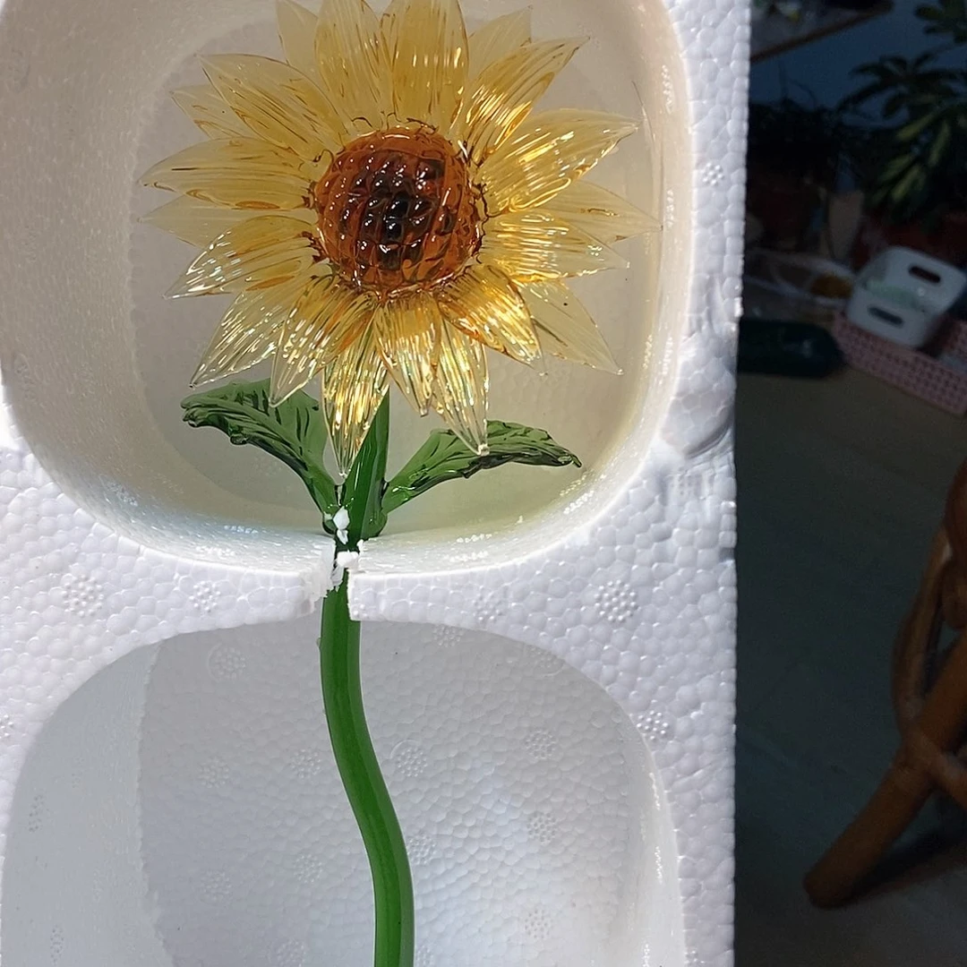 琉璃手工艺品向日葵