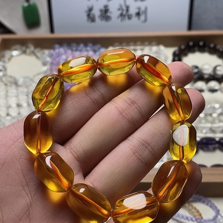 非金属卡20mm暴力黄糖果珠