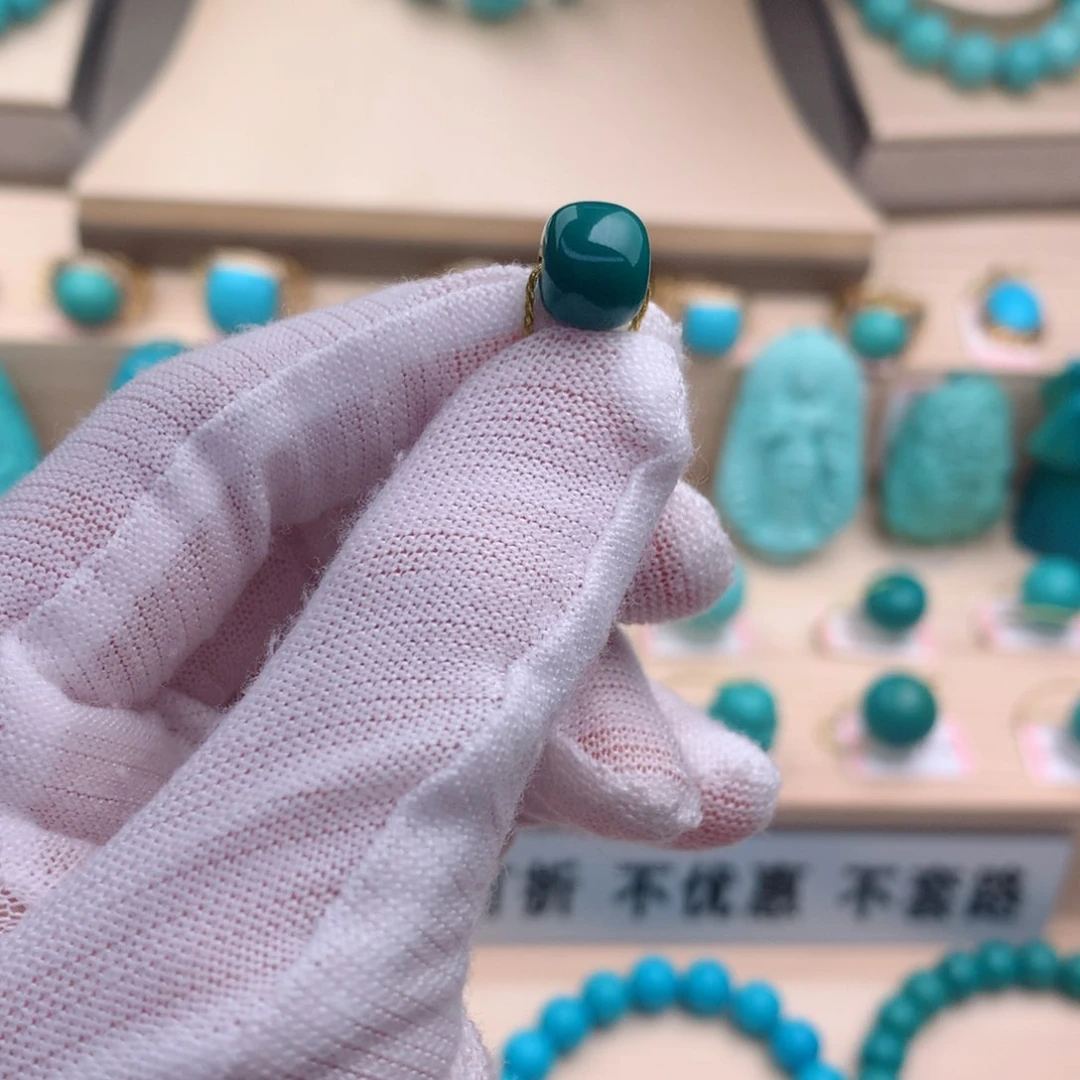 绿松石珠宝奇石未镶嵌