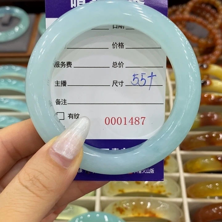 岫玉未镶嵌手镯巴***巴手镯