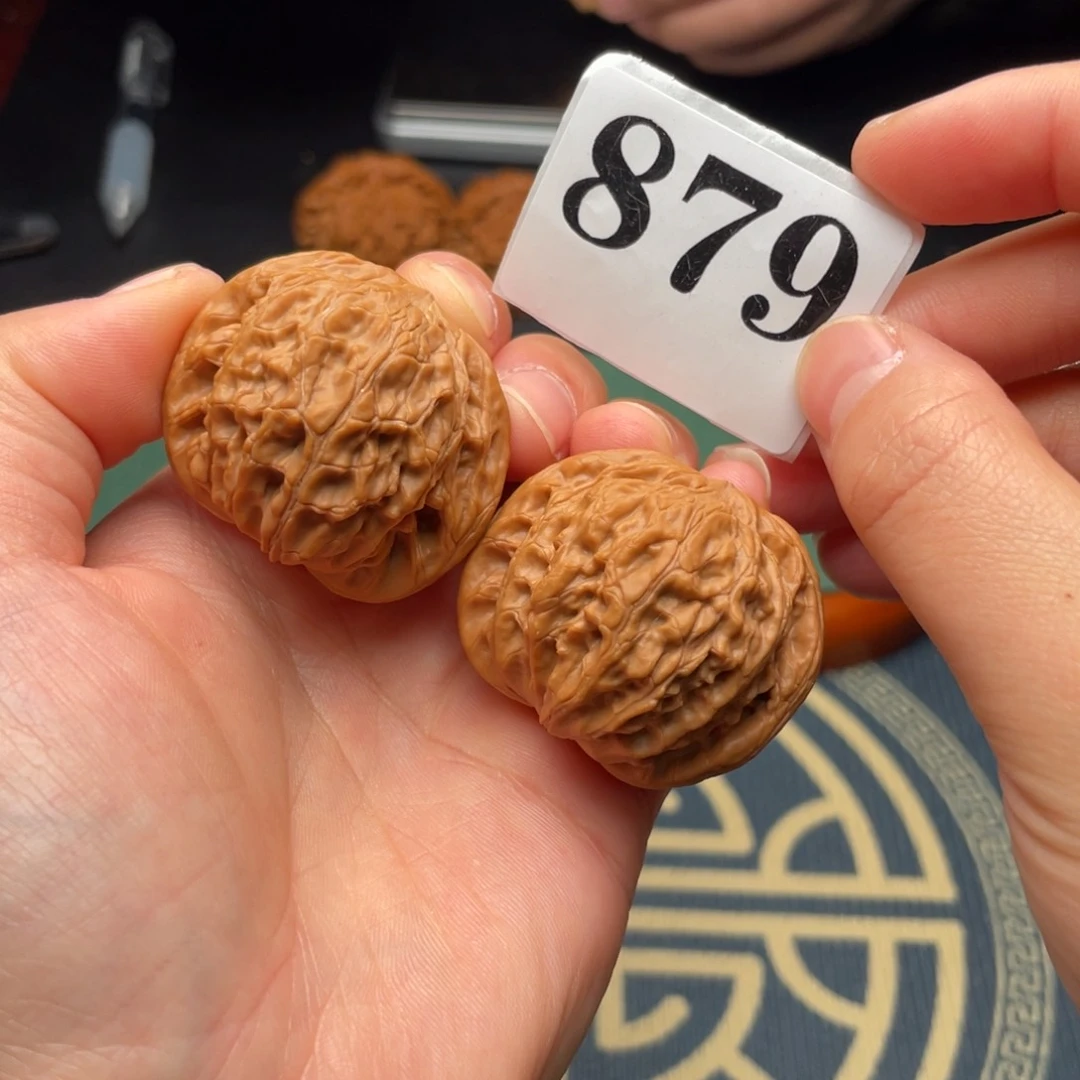 文玩核桃把件39全品磨盘879号～