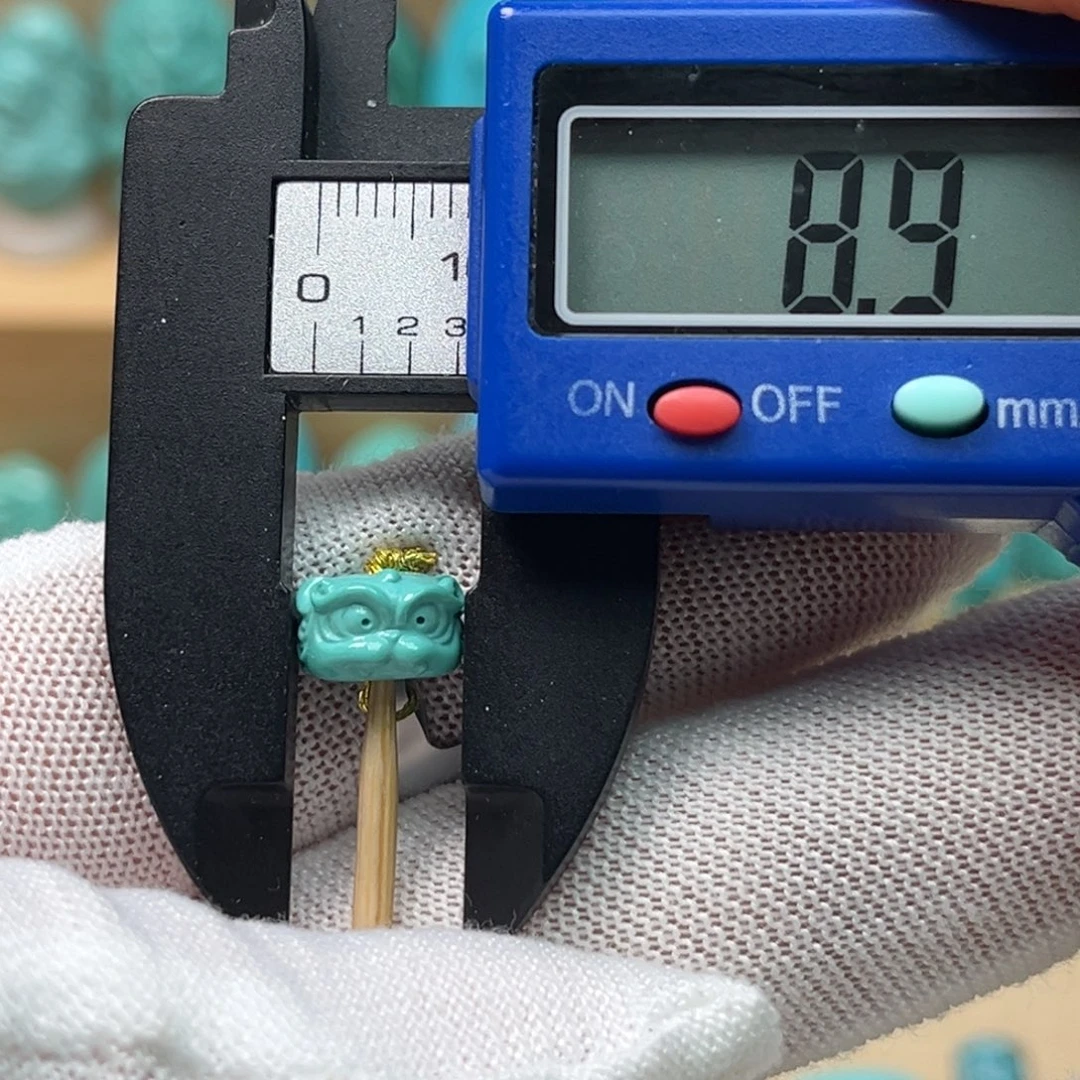 绿松石未镶嵌小萌狮