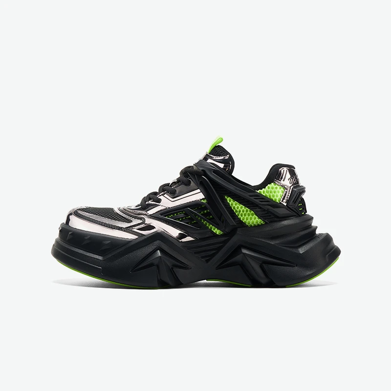 OGR破风系列男女增高休闲鞋机甲老爹鞋秋冬穿搭运动鞋