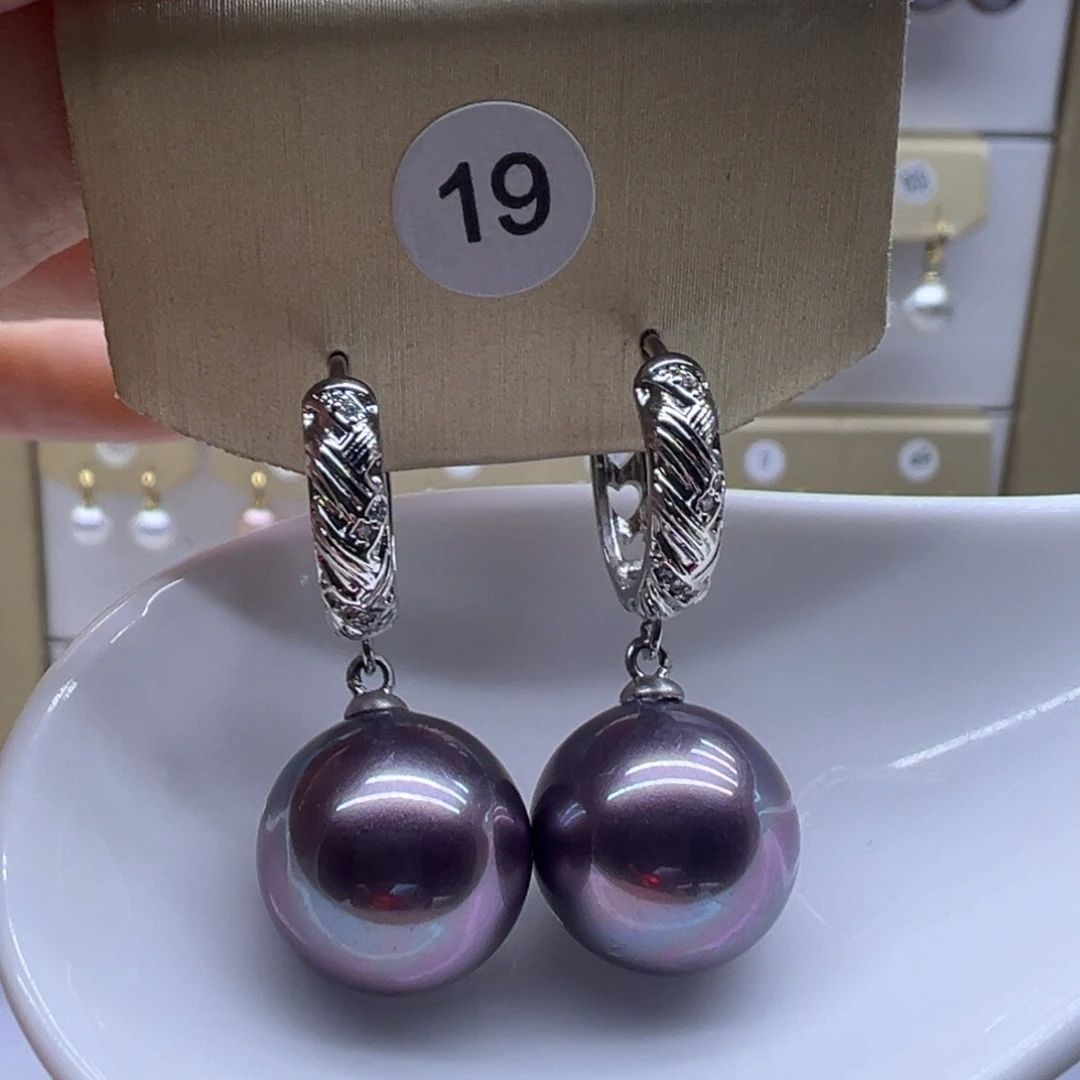 淡水珍珠耳饰未镶嵌