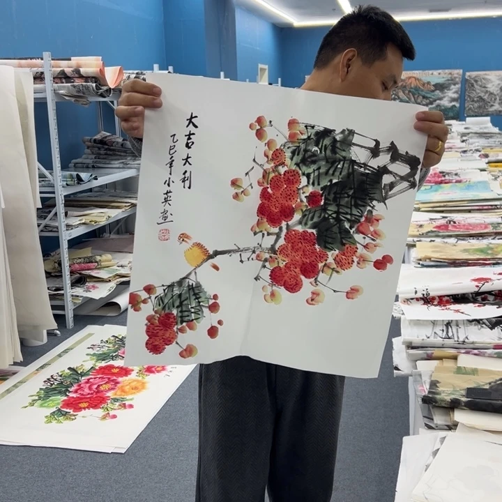 国画国画纯手绘作品欣赏