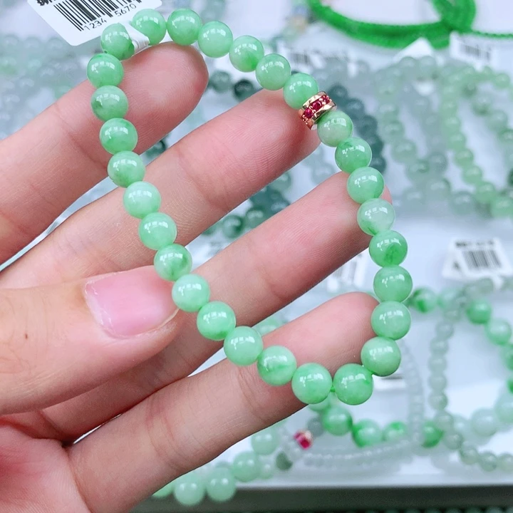 未镶嵌手链翡翠翡翠