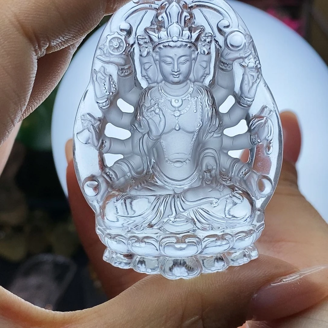 未镶嵌颈饰水晶Q*吊墜