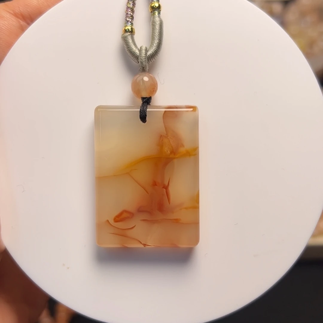 未镶嵌玛瑙/玉髓珠宝半成品